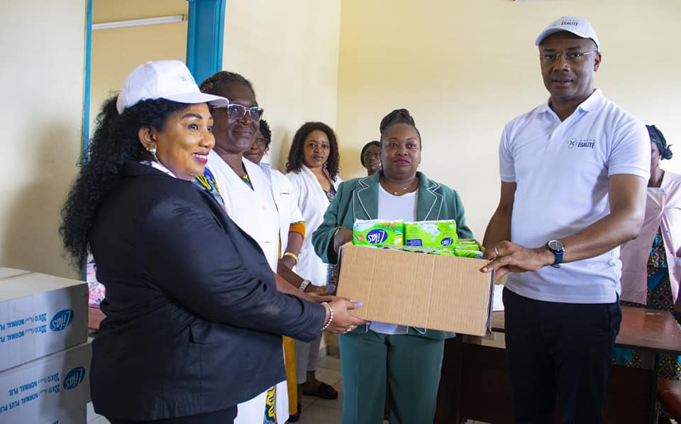  Campagne de sensibilisation scolaire sur la santé sexuelle et reproductive (SSR) et la précarité menstruelle.