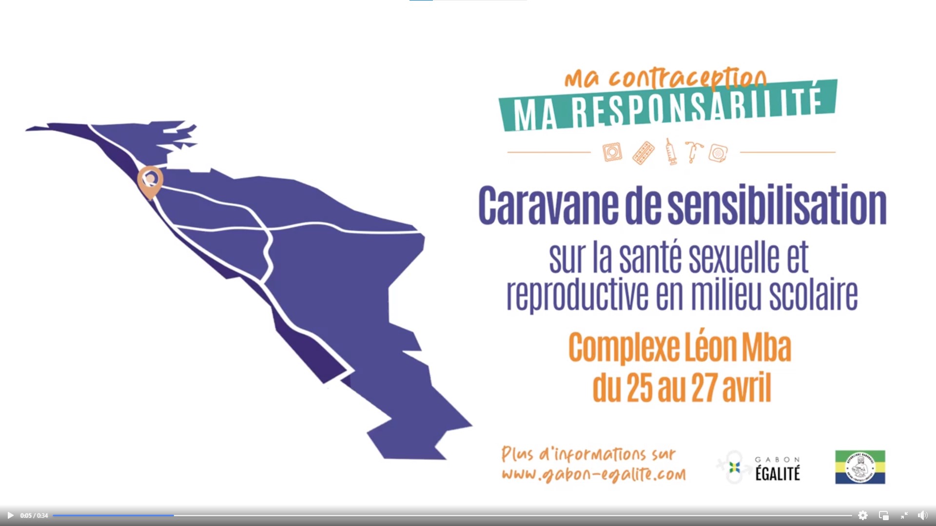  Caravane de sensibilisation à la contraception et à la santé sexuelle et reproductive