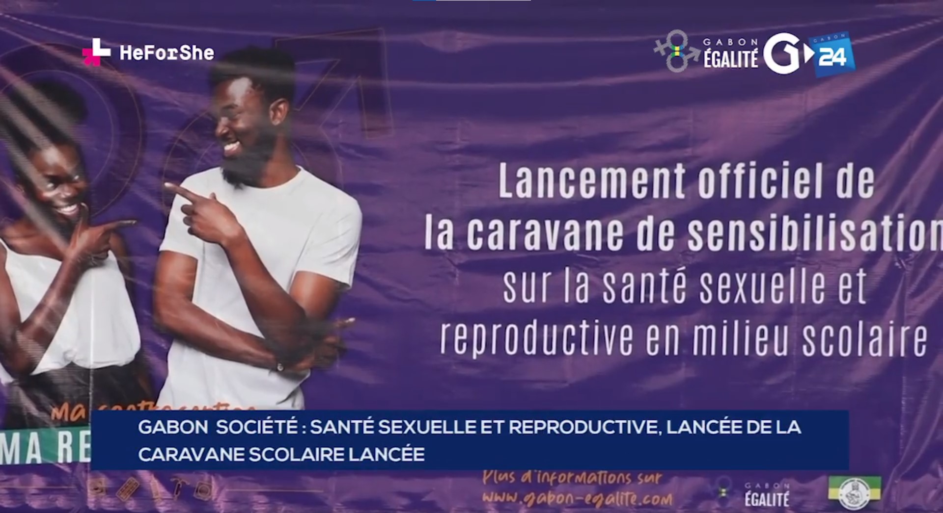 Lancement de la caravane de sensibilisation à la contraception et à la santé sexuelle et reproductive