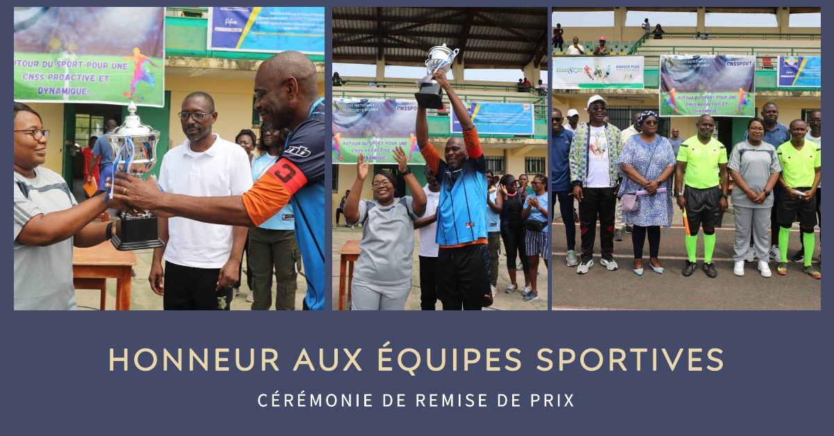 Cérémonie de Remise de Prix : Valorisation des Équipes Sportives
