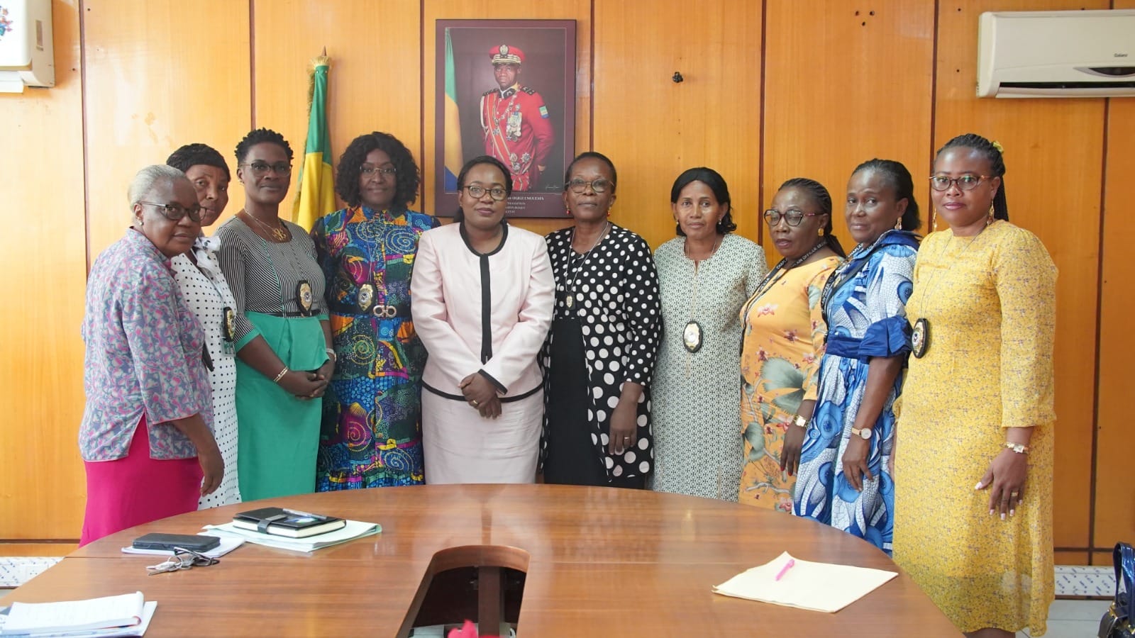 Lancement Officiel du Mouvement des Femmes Aumônières du Gabon.