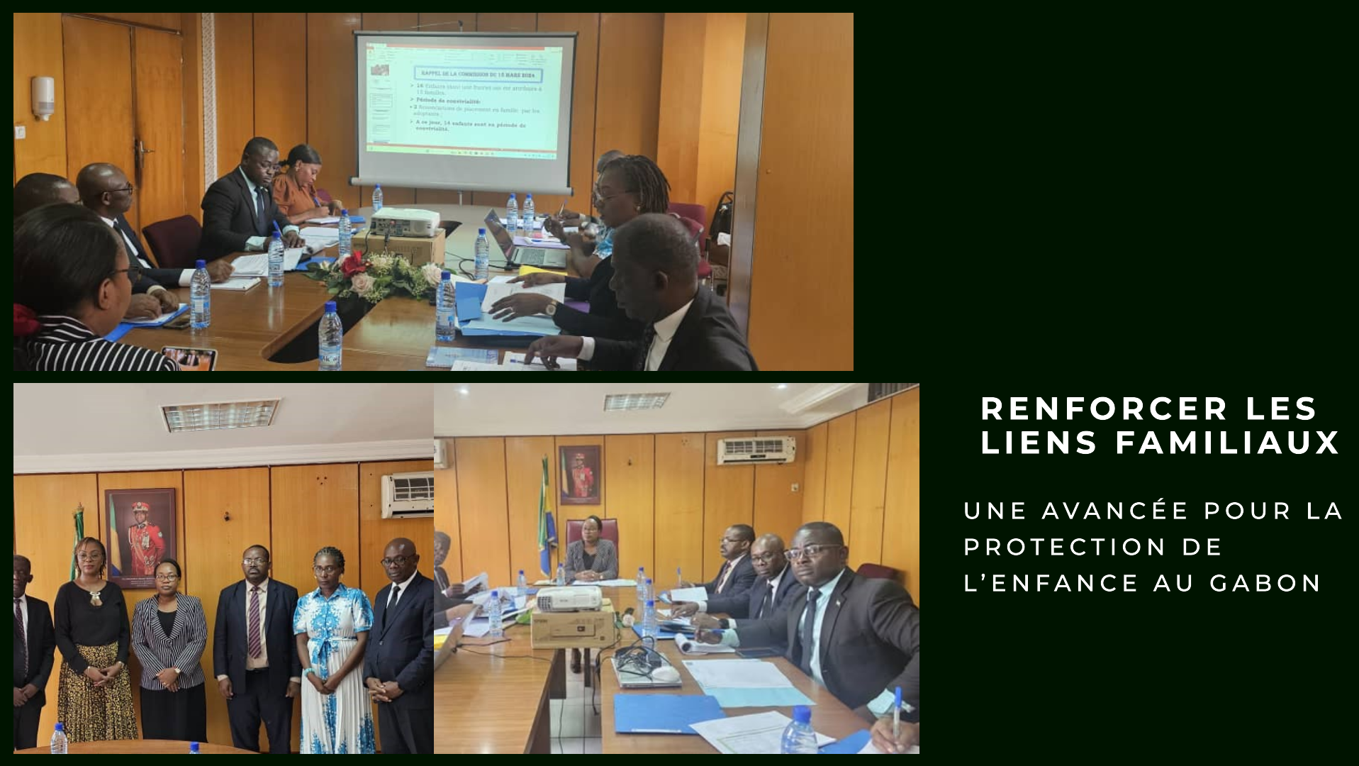 Renforcer les liens familiaux : une avancée pour la protection de l’enfance au Gabon.