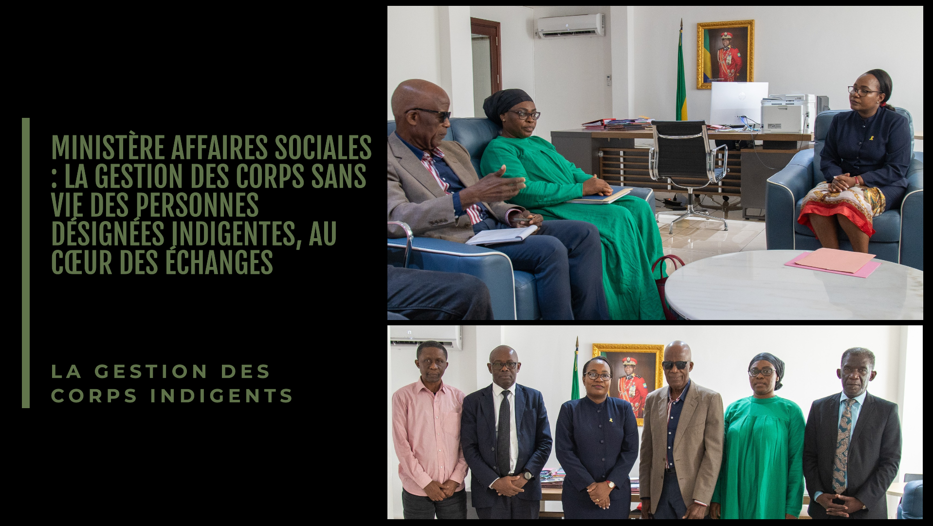 La Gestion des Corps sans Vie des Personnes Désignées Indigentes : Un Dossier Sensible au Cœur des Échanges.